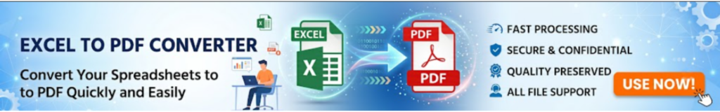 Excel to PDF Converter